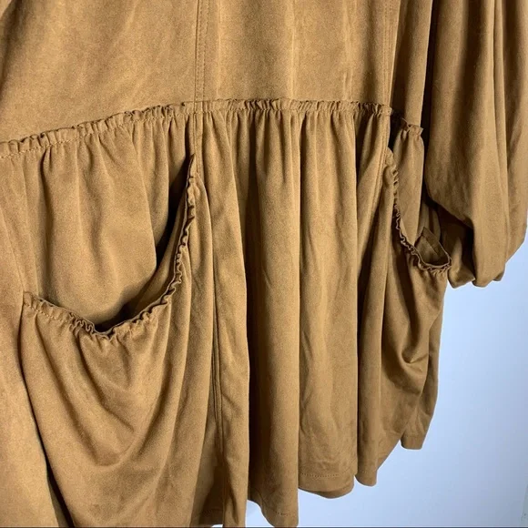 Free People Abbie Vegan Suede Dress - Picture 7 of 16